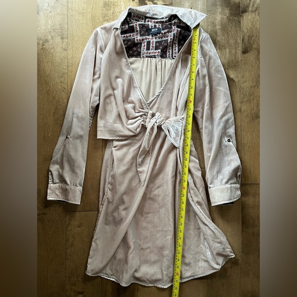 Anthropologie Maeve Velvet Dress - Picture 4 of 5